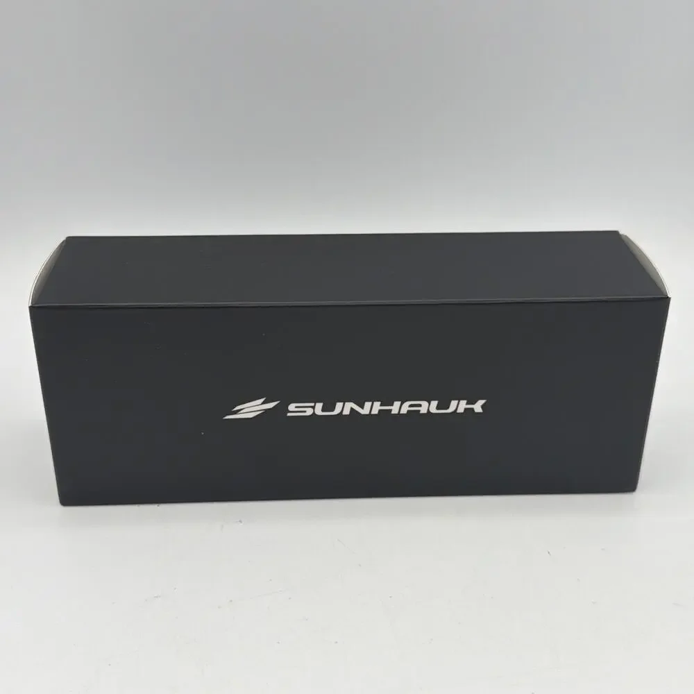 SUNHAUK Phase Zero Enhanced Daytona Metallic Black Gradient Sunglasses‎ New